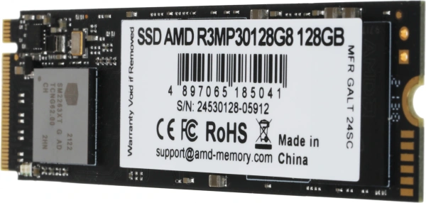 Накопитель SSD AMD PCIe 3.0 x4 128GB R3MP30128G8 Radeon M.2 2280