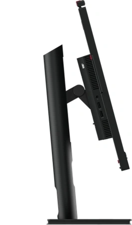 Монитор Lenovo 27" ThinkVision T27hv-30 черный IPS LED 4ms 16:9 HDMI M/M Cam матовая HAS Piv 1000:1 300cd 178гр/178гр 2560x1440 75Hz DP 2K USB 7.9кг