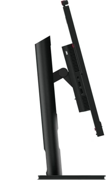 Монитор Lenovo 27" ThinkVision T27hv-30 черный IPS LED 4ms 16:9 HDMI M/M Cam матовая HAS Piv 1000:1 300cd 178гр/178гр 2560x1440 75Hz DP 2K USB 7.9кг