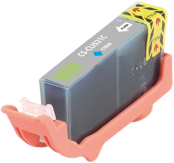 Картридж струйный Cactus CS-CLI521C голубой (8.4мл) для Canon MP540/MP550/MP620/MP630/MP640/MP660