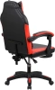 Кресло игровое Оклик Cooldown черный/красный сиденье черный/красный искусст.кожа/сетка с подголов. к