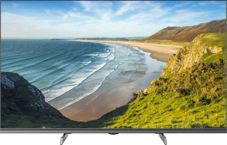 Телевизор LED Hyundai 32" H-LED32BS5100 WebOS Frameless Metal черный/серый HD 60Hz DVB-T DVB-T2 DVB-C DVB-S DVB-S2 USB WiFi Smart TV