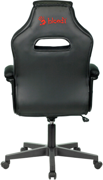 Кресло игровое A4Tech Bloody GC-200 черный эко.кожа крестов.