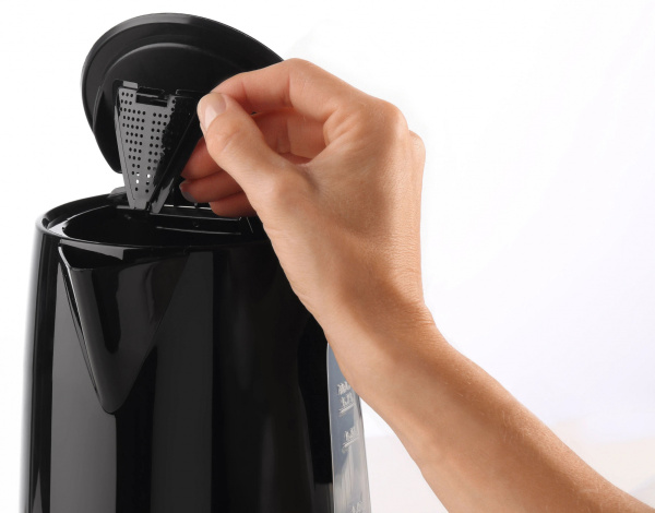 Чайник электрический Gorenje K17BK 1.7л. 2200Вт черный/серебристый (корпус: пластик)