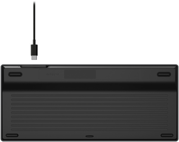 Клавиатура A4Tech Fstyler FX61 серый USB slim LED (FX61 GREY)