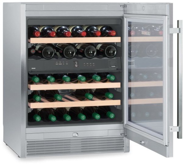 Винный шкаф Liebherr WTes 1672 однокамерный нерж.сталь
