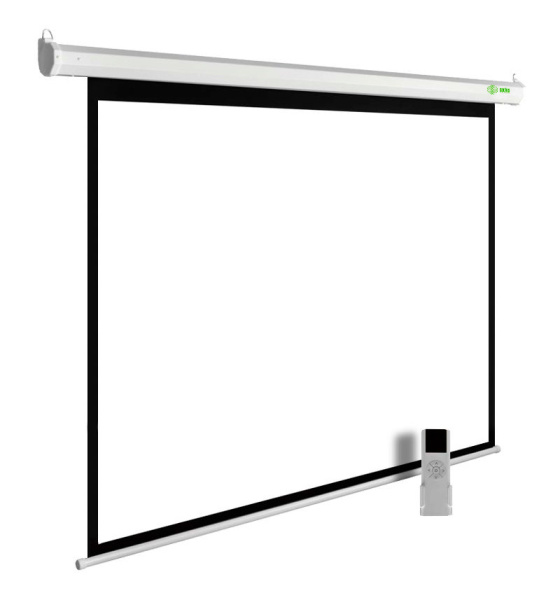 Экран Cactus 300x300см MotoExpert CS-PSME-300x300-WT 1:1 настенно-потолочный рулонный белый (моторизованный привод)