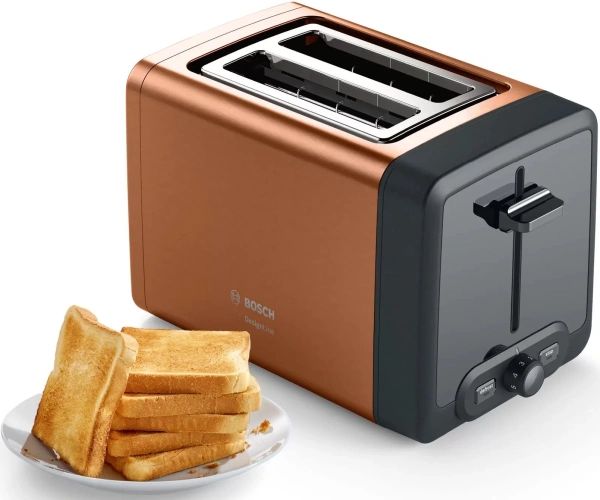 Тостер Bosch TAT4P429 970Вт медь