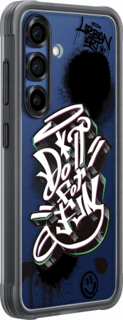 Чехол (клип-кейс) Samsung для Samsung Galaxy S25 Rugged Flipsuit Case S25 черный/прозрачный (EF-JS931CBEGRU)