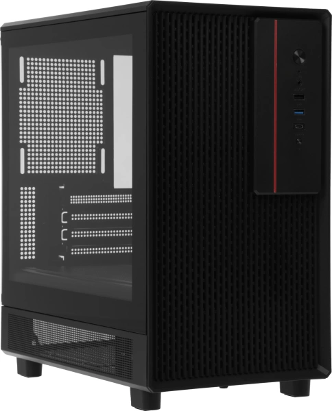 Корпус Accord M3301 черный без БП mATX 6x120mm 2x140mm 1xUSB2.0 1xUSB3.0 audio bott PSU