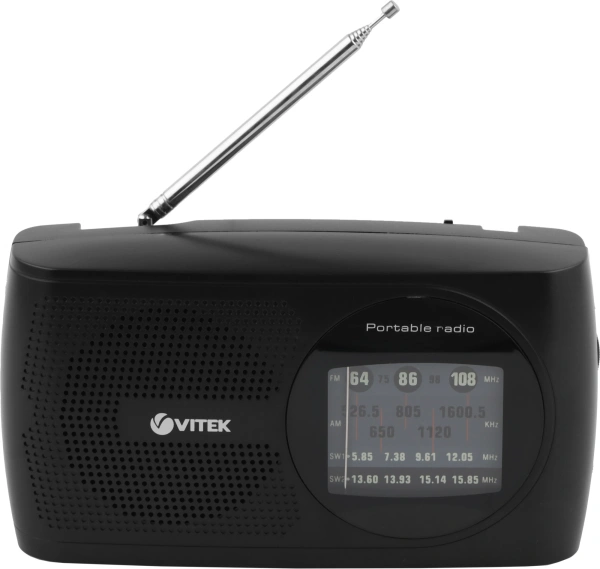 Радиоприемник настольный Vitek VT-3587 черный