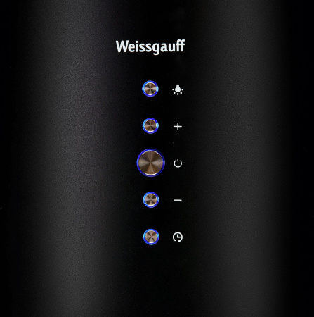 Вытяжка каминная Weissgauff Gracia BL черный управление: кнопочное (1 мотор)