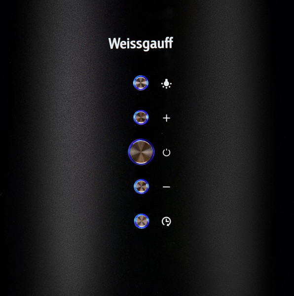 Вытяжка каминная Weissgauff Gracia BL черный управление: кнопочное (1 мотор)