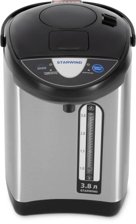 Термопот Starwind STP3822 3.8л. 800Вт черный/серебристый