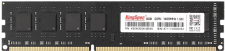 Память DDR3L 8Gb 1600MHz Kingspec KS1600D3P13508G RTL PC3-12800 CL11 DIMM 240-pin 1.35В Ret