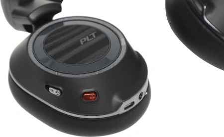 Наушники с микрофоном Poly B8200 черный мониторные BT оголовье (208769-01)