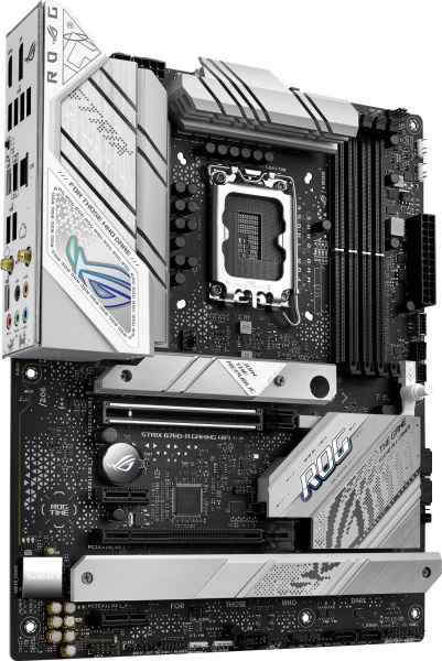 Материнская плата Asus ROG STRIX B760-A GAMING WIFI Soc-1700 Intel B760 4xDDR5 ATX AC`97 8ch(7.1) 2.