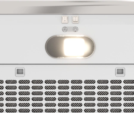 Вытяжка каминная Elikor Сатурн 60П-180-В1Л белый/серебристый управление: кнопочное (1 мотор)