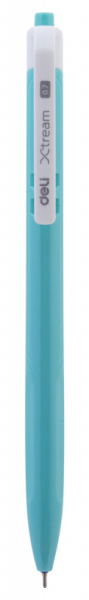 Ручка шариков. автоматическая Deli X-tream EQ03336-1 ассорти d=0.7мм син. черн. уп.пласт. (1шт) 1стерж. линия 0.4мм кругл.