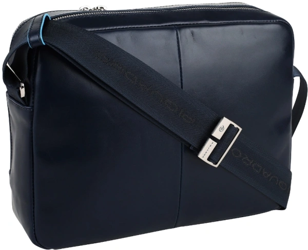 Сумка-мессенджер Piquadro Blue Square CA5086B2/BLU2 темно-синий натур.кожа