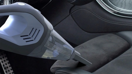 Пылесос Автомобильный Ritmix CVC-008 черный 70Вт