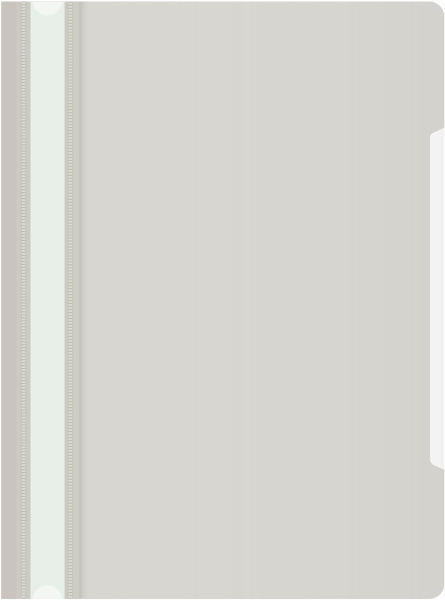 Папка-скоросшиватель Бюрократ Economy -PSE20/1 A4 прозрач.верх.лист пластик ассорти