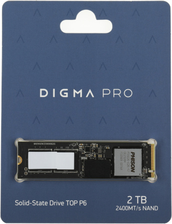 Накопитель SSD Digma Pro PCIe 5.0 x4 2000GB DGPST5002TP6T4 Top P6 M.2 2280