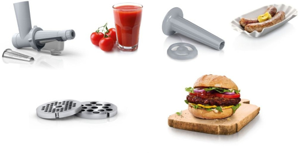 Мясорубка Bosch SmartPower MFW2515W 1500Вт белый