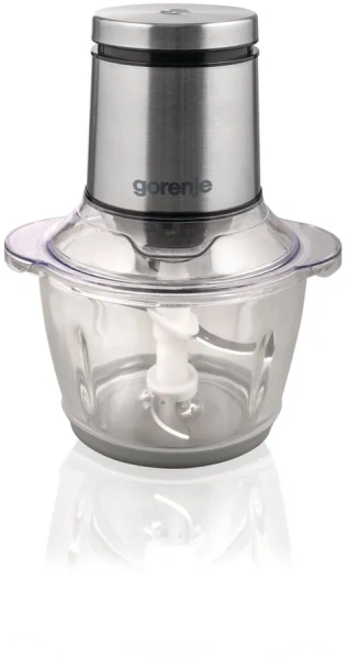 Измельчитель электрический Gorenje S450XE 1.2л. 450Вт серебристый/черный