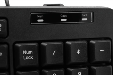 Клавиатура Defender Concept HB-164 черный USB Multimedia (45164)