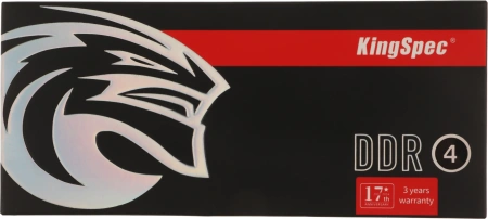 Память DDR4 8GB 3200MHz Kingspec KS3200D4P13508G RTL PC4-25600 CL17 DIMM 288-pin 1.2В dual rank RTL