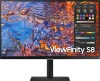Монитор Samsung 27" ViewFinity S27B800PXIXCI черный IPS LED 16:9 HDMI полуматовая HAS Piv 350cd 178гр/178гр 3840x2160 60Hz DP 4K USB 6.7кг