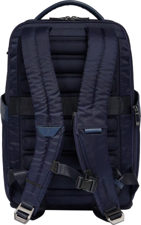 Рюкзак мужской Piquadro Nevet CA6489W132/BLU темно-синий ткань/натур.кожа