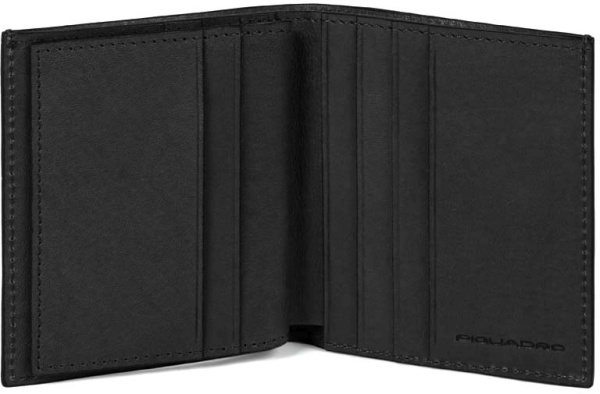 Чехол для кредитных карт Piquadro Black Square PP1518B3R/N черный натур.кожа