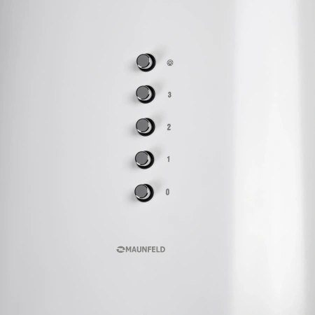 Вытяжка каминная Maunfeld Lee Push 39 белый управление: кнопочное (1 мотор)