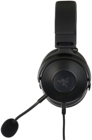 Наушники с микрофоном Razer Kraken V3 HyperSense черный 2м мониторные оголовье (RZ04-03770100-R3M1)