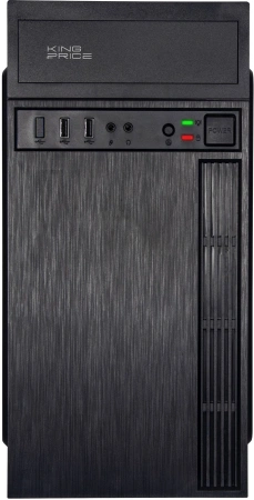 Корпус KingPrice KPCC-MN210 черный без БП mATX 2xUSB2.0 audio