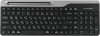 Клавиатура A4Tech Fstyler FBK25 черный/серый USB беспроводная BT/Radio slim Multimedia