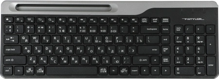 Клавиатура A4Tech Fstyler FBK25 черный/серый USB беспроводная BT/Radio slim Multimedia