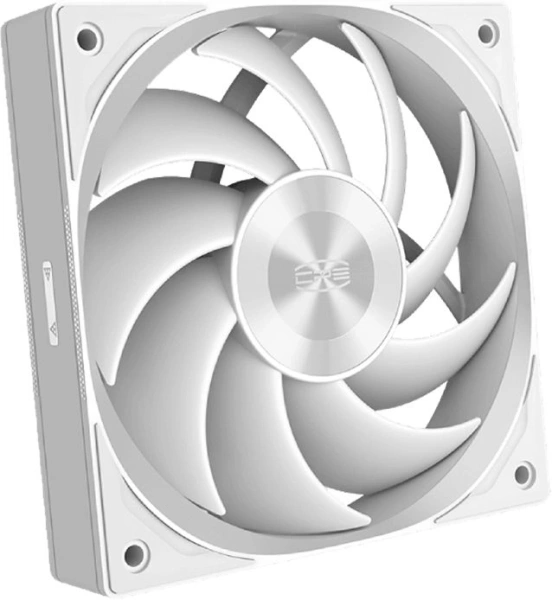 Вентилятор для корпуса PcCooler F5 R120 120х120x25 белый 4-pin 32дБ (F5R120-WHNT1-GL) Ret