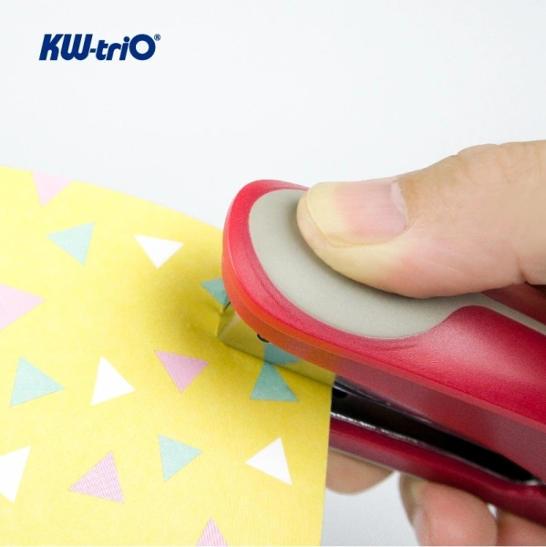 Степлер Kw-Trio 5516 Half-strip Pollex 24/6 26/6 (20листов) встроенный антистеплер ассорти 105скоб