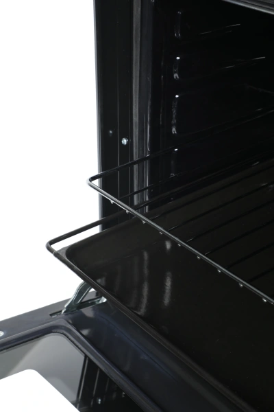 Плита Комбинированная Лысьва ЭГ 404 МС-2у черный (стеклянная крышка) реш.чугун