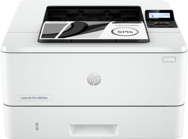 Принтер лазерный HP LaserJet Pro 4003dn (2Z609A) A4 Duplex Net белый