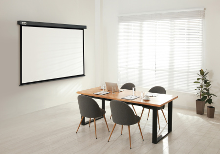 Экран Cactus 152x203см Wallscreen CS-PSW-152X203-SG 4:3 настенно-потолочный рулонный серый