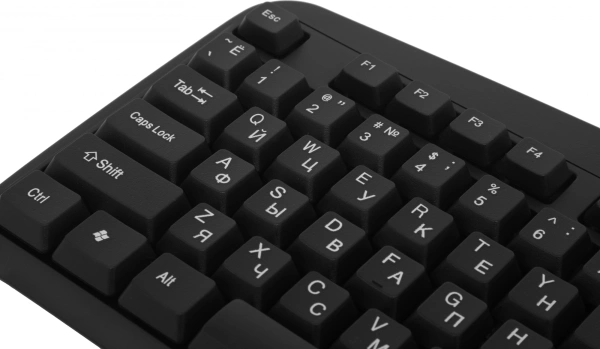 Клавиатура Defender Office HB-910 черный USB