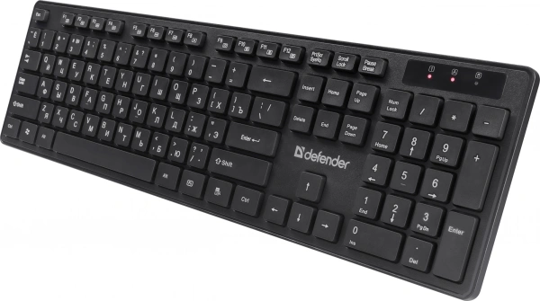 Клавиатура + мышь Defender Lima C-993 клав:черный мышь:черный USB беспроводная Multimedia (45993)