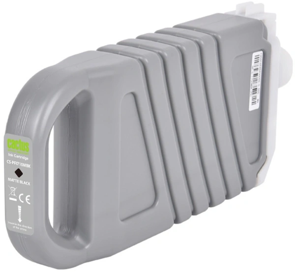 Картридж струйный Cactus CS-PFI710MBK PFI-710MBK черный матовый (700мл) для Canon imagePROGRAF TX-2000/TX-3000/TX-4000