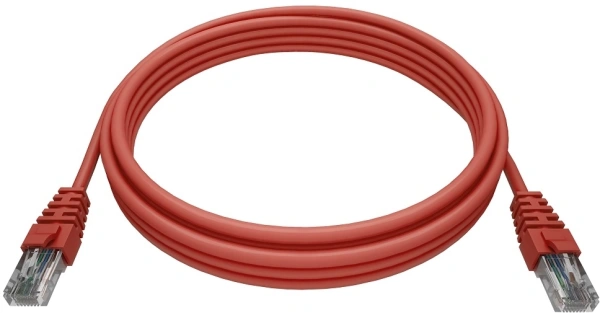 Патч-корд NTSS NTSS-PC-UTP-RJ45-5e-0.15-LSZH-RD (NTSS-PC-UTP-RJ45-5E-0.15-LSZH) UTP RJ-45 вил.-вилка