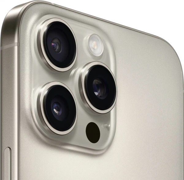 Смартфон Apple A3295 iPhone 16 Pro Max 512Gb титан моноблок 3G 4G 1Sim 6.9" 1320x2868 iOS 18 48Mpix 802.11 a/b/g/n/ac/ax/be NFC GPS Protect