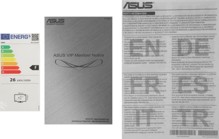 Монитор Asus 27" Gaming BE27ACSBK черный IPS LED 16:9 HDMI M/M Cam матовая HAS Piv 350cd 178гр/178гр 2560x1440 60Hz DP 2K USB 8.6кг